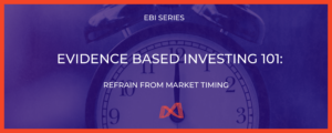 Evidence Based Investing Market Timing